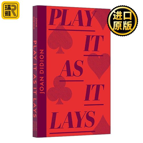英文原版 Play It As It Lays 顺其自然 琼·狄迪恩 柯林斯现代经典系列 英文版 进口英语原版书籍