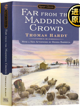 远离尘嚣 英文原版小说 Far from the Madding Crowd 英国作家托马斯·哈代 Thomas Hardy 全英文版正版原著进口英语书籍
