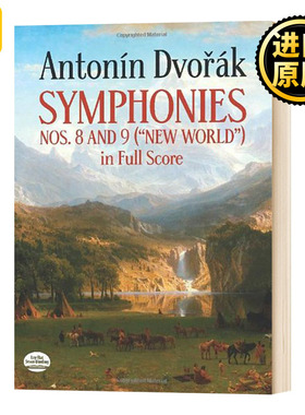 满分8号和9号交响曲 新世界 英文原版 Symphonies Nos. 8 and 9 