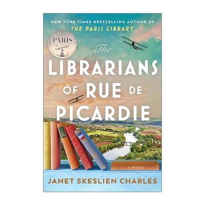 英文原版 The Librarians of Rue de Picardie 皮卡德图书馆员 历史战争小说 巴黎图书馆作者新书 英文版 进口英语原版书籍