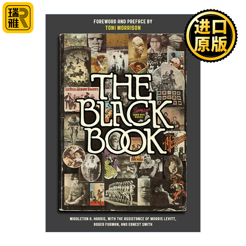 The Black Book黑书 35周年精装纪念版非裔美国人历史传记 Middleton A. Harris