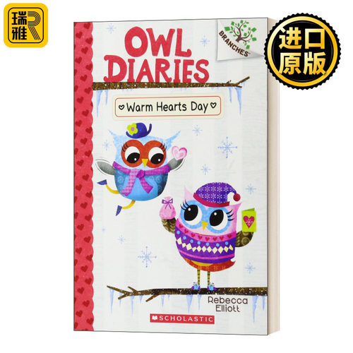 Owl Diaries 5: Warm Hearts Day  猫头鹰日记5：暖心日 学乐大树系列桥梁章节书Scholastic Branches