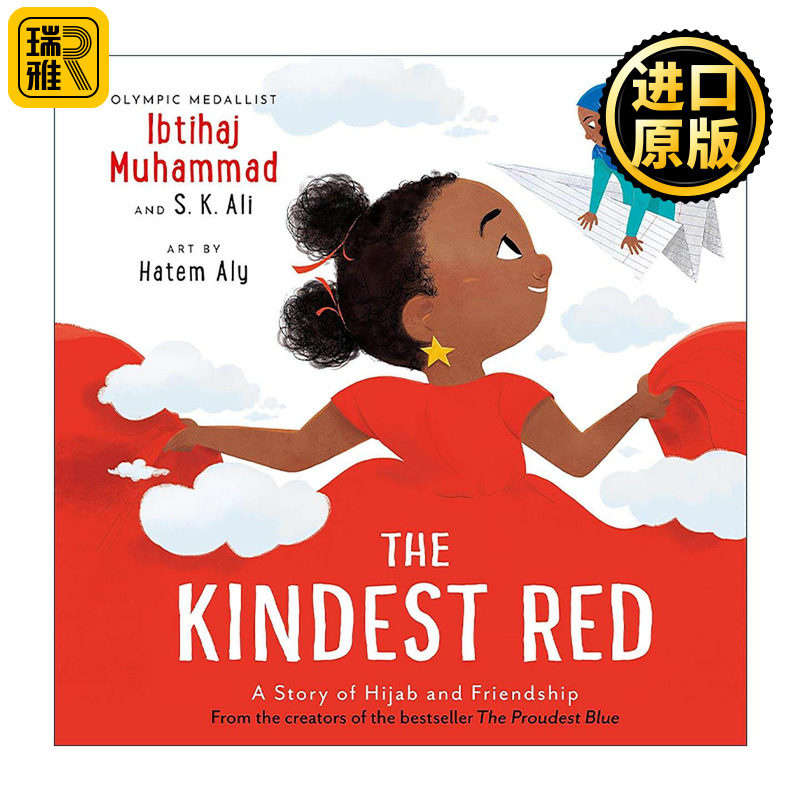 英文原版 The Kindest Red 温暖的红色 头巾与友谊的故事 精装儿童绘本 英文版 进口英语原版书籍