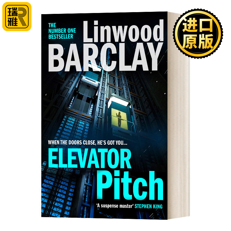 英文原版 Elevator Pitch 电梯法则 林伍德.巴克莱畅销悬疑小说 泰晤士报推荐 英文版 进口英语原版书籍
