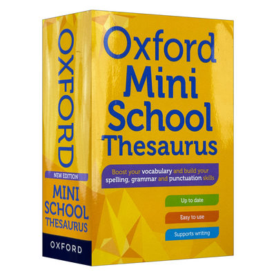 英文原版 Oxford Mini School Thesaurus 2023 袖珍牛津学生英语同义词词典 英文版 进口英语原版书籍