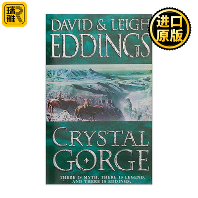 英文原版 Crystal Gorge 沉睡之神3 水晶峡谷 大卫·艾丁斯奇幻小说 圣石传奇系列作者 英文版 进口英语原版书籍