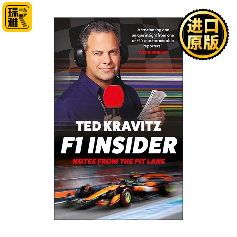 英文原版 F1 Insider 世界一级方程式内幕 维修站笔记 英文版 进口英语原版书籍