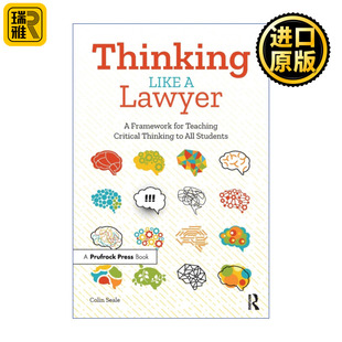 Thinking 英文原版 Like Lawyer 进口英语书籍 正版