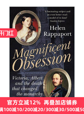 英文原版 Magnificent Obsession 维多利亚与阿尔伯特 以及改变了君主制的死亡事件 海伦·雷帕波特 英文版 进口英语原版书籍