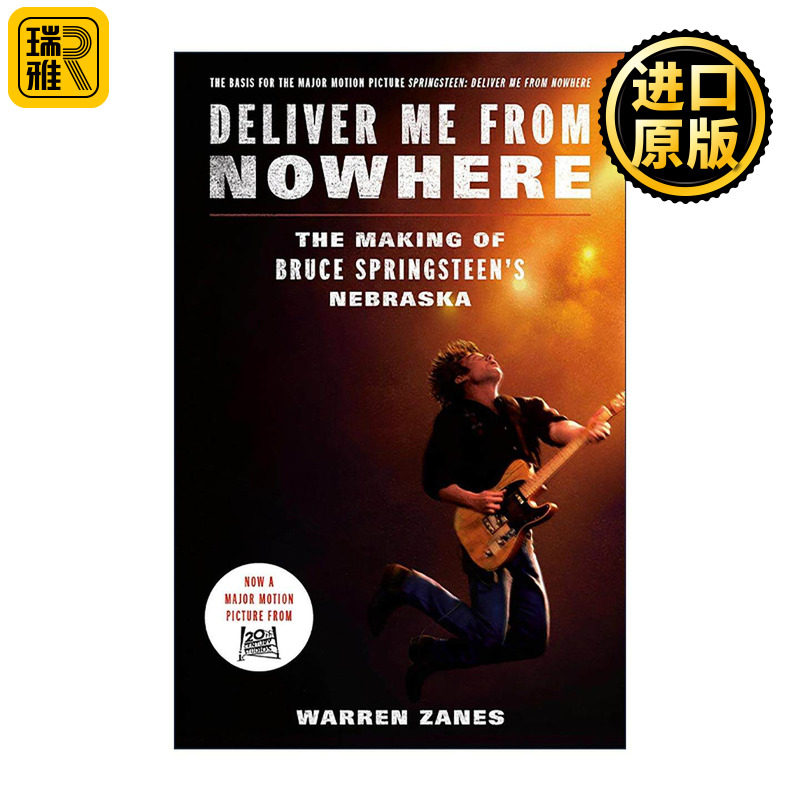 英文原版 Deliver Me from Nowhere 无处释放我 布鲁斯·斯普林斯汀Nebraska内布拉斯加的创作 摇滚音乐 传记 进口英语原版书籍