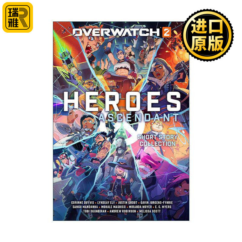 英文原版 Overwatch 2 Heroes Ascendant 守望先锋2 英雄崛起 游戏周边精装漫画书 英文版 进口英语原版书籍