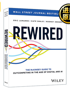 英文原版 Rewired for Digital 为数字化而重新布线 麦肯锡的技术竞争指南 英文版 进口英语原版书籍