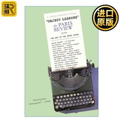 英文原版 Object Lessons The Paris Review Presents the Art of the Short Story 巴黎评论 短篇小说课堂 进口英语原版书籍