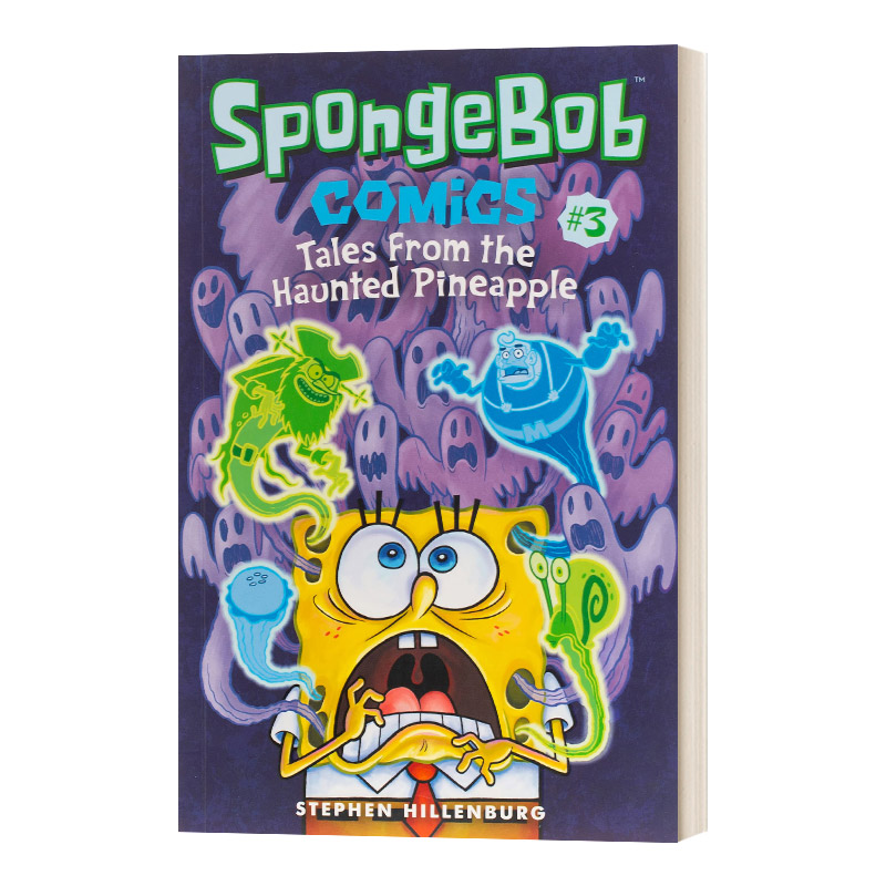 英文原版 Spongebob Comics Book 3海绵宝宝3派大星章鱼哥故事书系列 Stephen Hillenburg进口英语原版书籍-封面