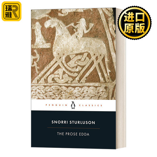 英文原版 The Prose Edda 埃达散文北欧神话 英文版 Snorri Sturluson 进口英语原版书籍