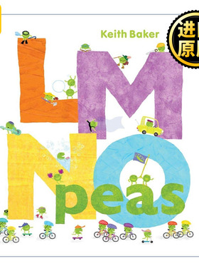 LMNO Peas  豌豆系列 从A到Z的字母大冒险 精装图画书