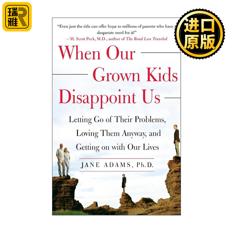 英文原版 When Our Grown Kids Disappoint Us当成年子女让我们失望 放下他们的困境 依然爱他们 过好自己的人生 进口英语原版书籍