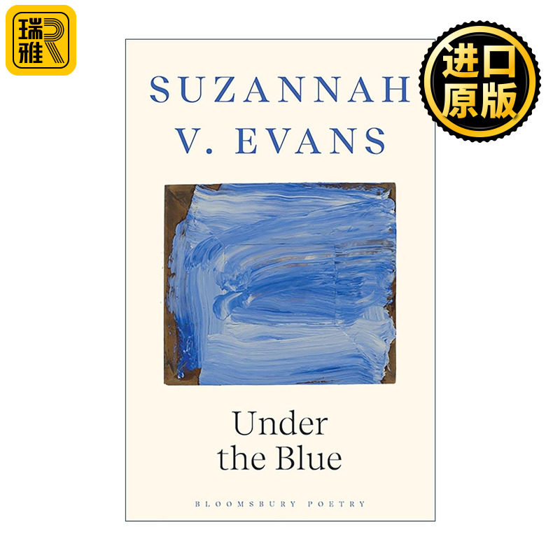 英文原版 Under the Blue 蓝色之下Suzannah V. Evans散文诗集 生命之美与照护现实 英文版 进口英语原版书籍