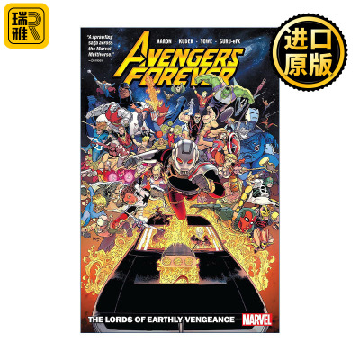 英文原版 Avengers Forever Vol.1 The Lords of Earthly Vengeance 永远的复仇者 卷一 尘世复仇之王 漫威漫画进口英语原版书籍