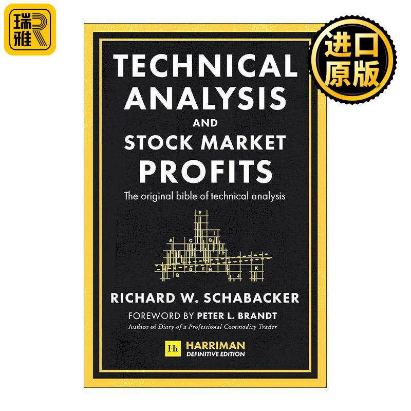 英文原版 Technical Analysis and Stock Market Profits 技术分析与股市盈利预测 技术分析科学之父沙巴克经典教程精装 英文版