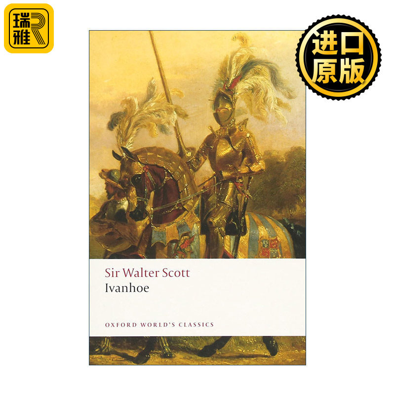 英文原版 Ivanhoe 艾凡赫 劫后英雄传 司格特 牛津世界经典系列 英文版 进口英语原版书籍