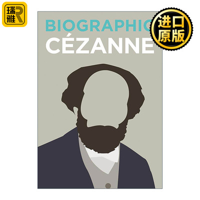 英文原版 Biographic Cezanne 塞尚 法国后印象主义画家 信息图表式精装名人传记 英文版 进口英语原版书籍
