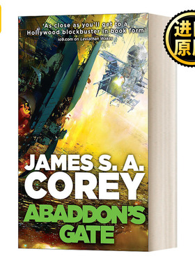 英文原版小说 Abaddon's Gate 苍穹浩瀚3 阿巴登之门 英文版 James S. A. Corey 进口英语原版书籍