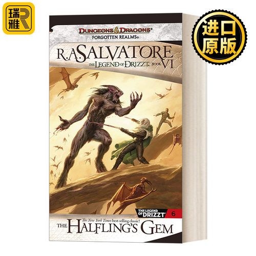 The Halfling's Gem: Legend of Drizzt: Icewind Dale Trilogy, Book 3 龙与地下城 崔斯特传奇 冰风谷三部曲3：半身人的魔坠