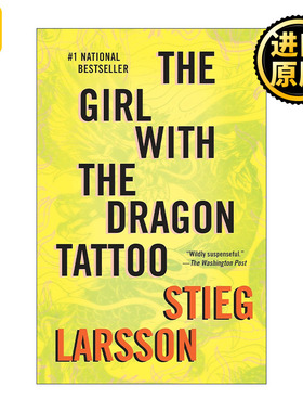 英文原版 The Girl with the Dragon Tattoo Millennium Series 01 龙纹身的女孩 千禧年三部曲1 Stieg Larsson 进口英语原版书籍