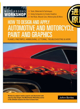 英文原版 How to Design and Apply Automotive and Motorcycle Paint and Graphics如何设计和应用汽车和摩托车 进口英语原版书籍