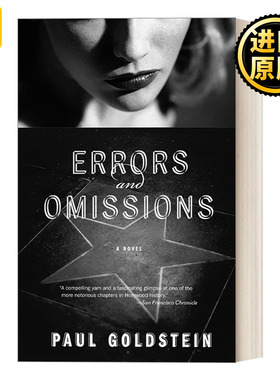 英文原版 Errors and Omissions Michael Seeley Mystery 01迈克尔·瑟雷之谜1 误差与遗漏 惊悚悬疑小说 Paul Goldstein 进口书籍
