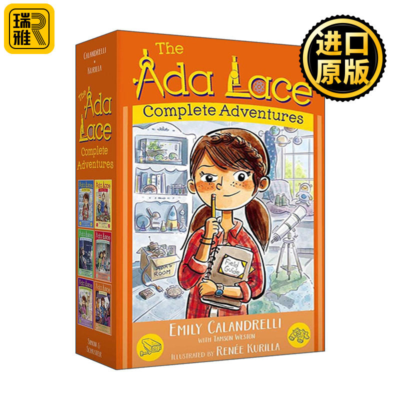 正版 The Ada Lace Complete Adventures (Boxed Set) 英文原版 进口英语书籍