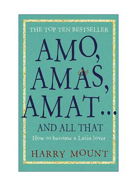 原版 Amo Amas Amat and All That 基础拉丁语入门学习教材 进口原版书籍