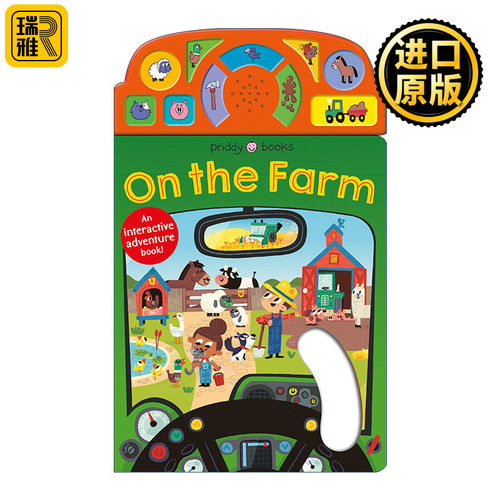 英文原版 On the Move: On the Farm: An Interactive Sound Book!