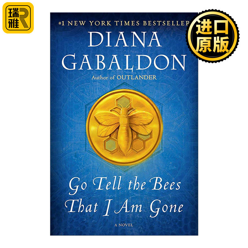 英文原版 Go Tell the Bees That I Am Gone Outlander 09 异乡人9 告诉蜜蜂我离开了 戴安娜·加瓦尔东 英文版 进口英语原版书籍