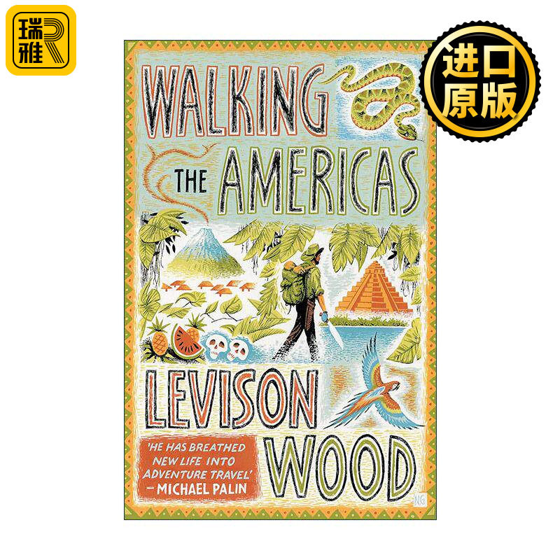 英文原版 Walking the Americas 徒步中美洲 纪录片原著 英国前伞兵李维森伍德旅游传记 Levison Wood 英文版 进口英语原版书籍