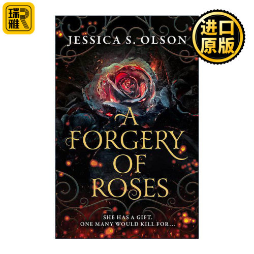 英文原版 A Forgery of Roses 伪造玫瑰 Jessica S. Olson 畅销青少年奇幻浪漫小说 英文版 进口英语原版书籍