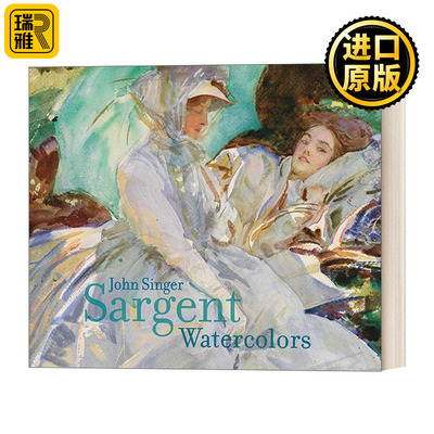 John Singer Sargent Watercolors 萨金特水彩画册 精装艺术画册 豆瓣高分推荐