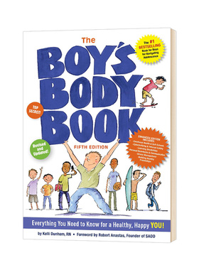 男孩身体之书 The Boys Body Book英文原版  男孩身体使用手册 儿童科普性别启蒙接纳自我 英文版 Kelli Dunham 进口原版英语书籍