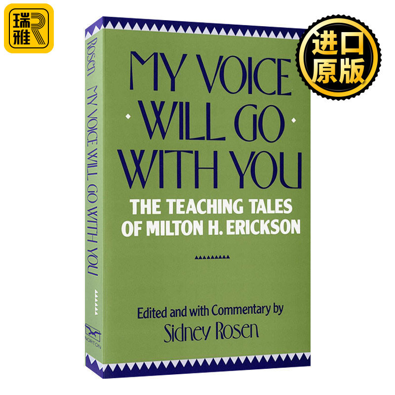英文原版 My Voice Will Go with You The Teaching Tales of Milton H. Erickson 深度看见 艾瑞克森催眠法 英文版 进口英语书籍