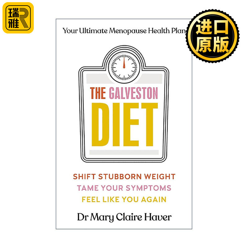 英文原版 Book preview The Galveston Diet 加尔维斯顿饮食法 你的终极更年期健康方案 英文版 进口英语原版书籍
