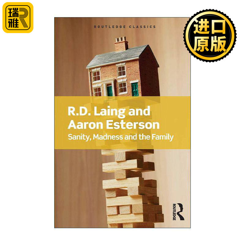 英文原版 Sanity Madness and the Family 理智 疯狂与家庭 Routledge Classics系列 R·D·莱恩 英文版 进口英语原版书籍