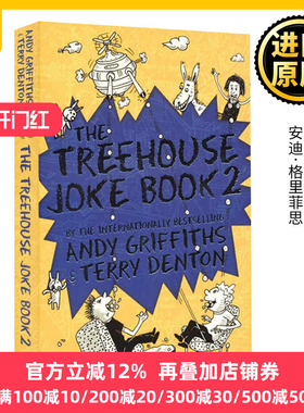 小屁孩树屋历险记笑话书2 英文原版 The Treehouse Joke Book 2 英文版 Andy Griffiths 进口英语原版书籍