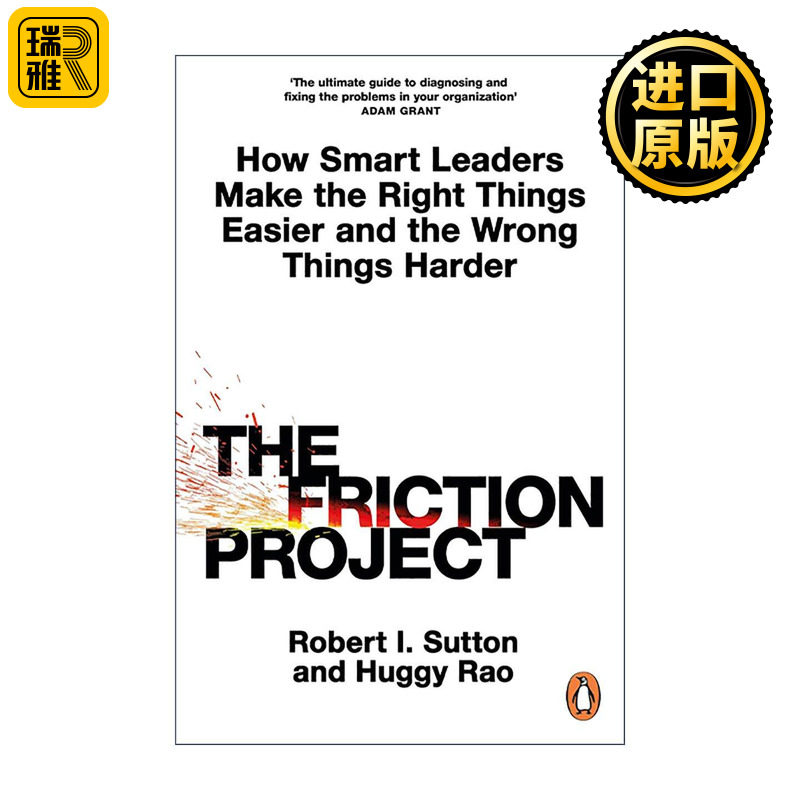 英文原版 The Friction Project 摩擦力项目 聪明领导的领导力 商业经管参考书 英文版 进口英语原版书籍