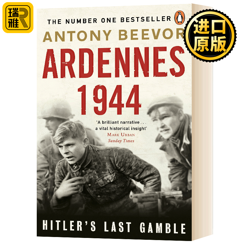 英文原版 突出部战役 阿登战役1944 Ardennes 1944 全英文版