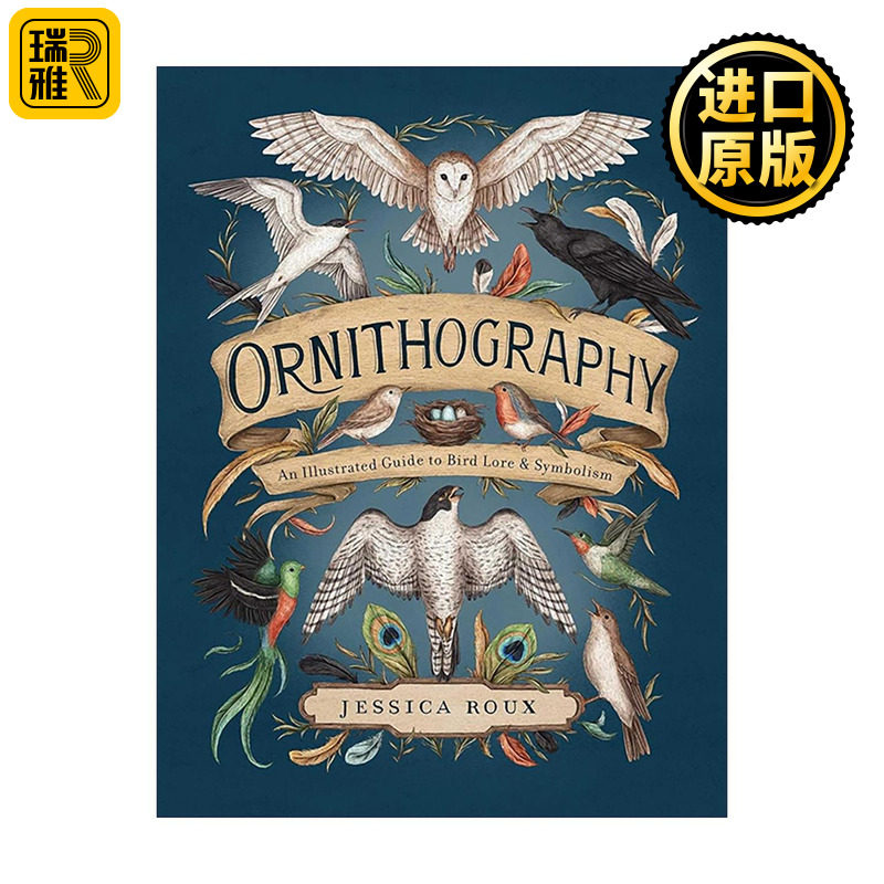 英文原版 Ornithography 鸟之语 鸟类传说与象征图解 精装 隐秘的语言系列 英文版 进口英语原版书籍