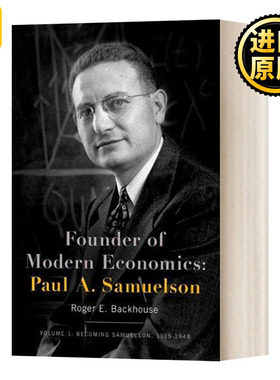 现代经济学创始人 保罗萨缪尔森 英文原版 Founder of Modern Economics Paul A. Samuelson 英文版 进口英语原版书籍