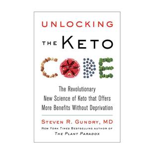 英文原版 書籍 英文版 破解生酮密碼 Keto 進口英語原版 革命性新科學 the 精裝 飲食悖論作者 生酮飲食 Unlocking Code