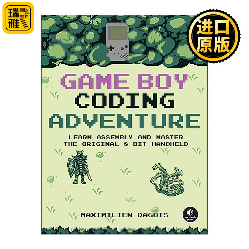 英文原版 Game Boy Coding Adventure 编码冒险 掌上游戏机编程指南 资深游戏开发员 英文版 进口英语原版书籍