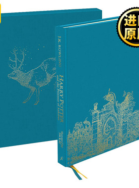 哈利波特与阿兹卡班的囚徒3 彩绘版豪华精装 英文原版 Harry Potter and the Prisoner of Azkaban 全正版英语原著小说全套书籍